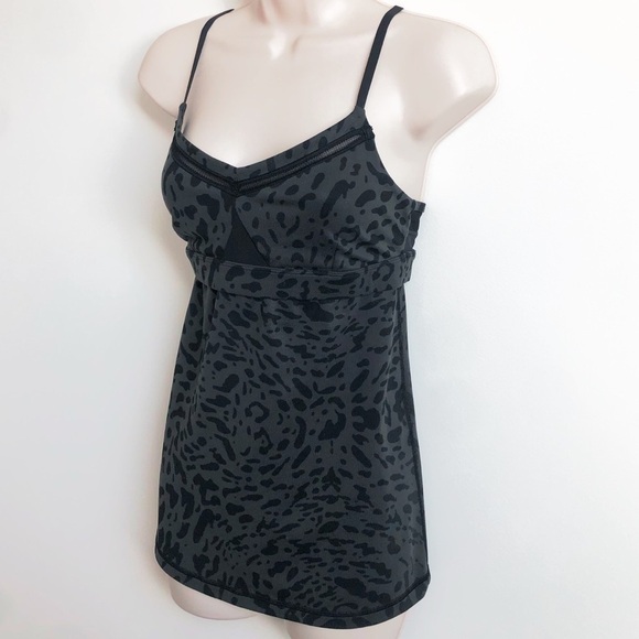 Lululemon strappy v neck animal print tank top 6 - Picture 2 of 8